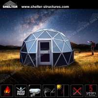 glass geodesic dome tent for sale